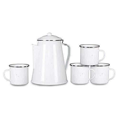 Stansport Enamel Percolator Mugs