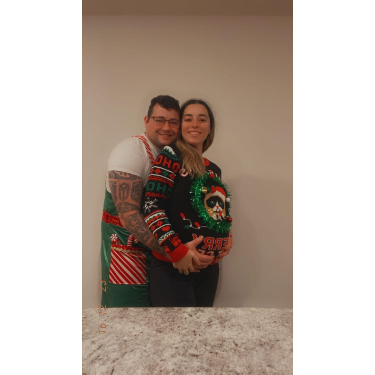 Our first christmas together!