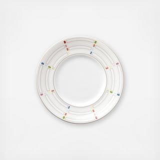 Entertain 365 Sculpture Confetti Dessert Plate, Set of 4