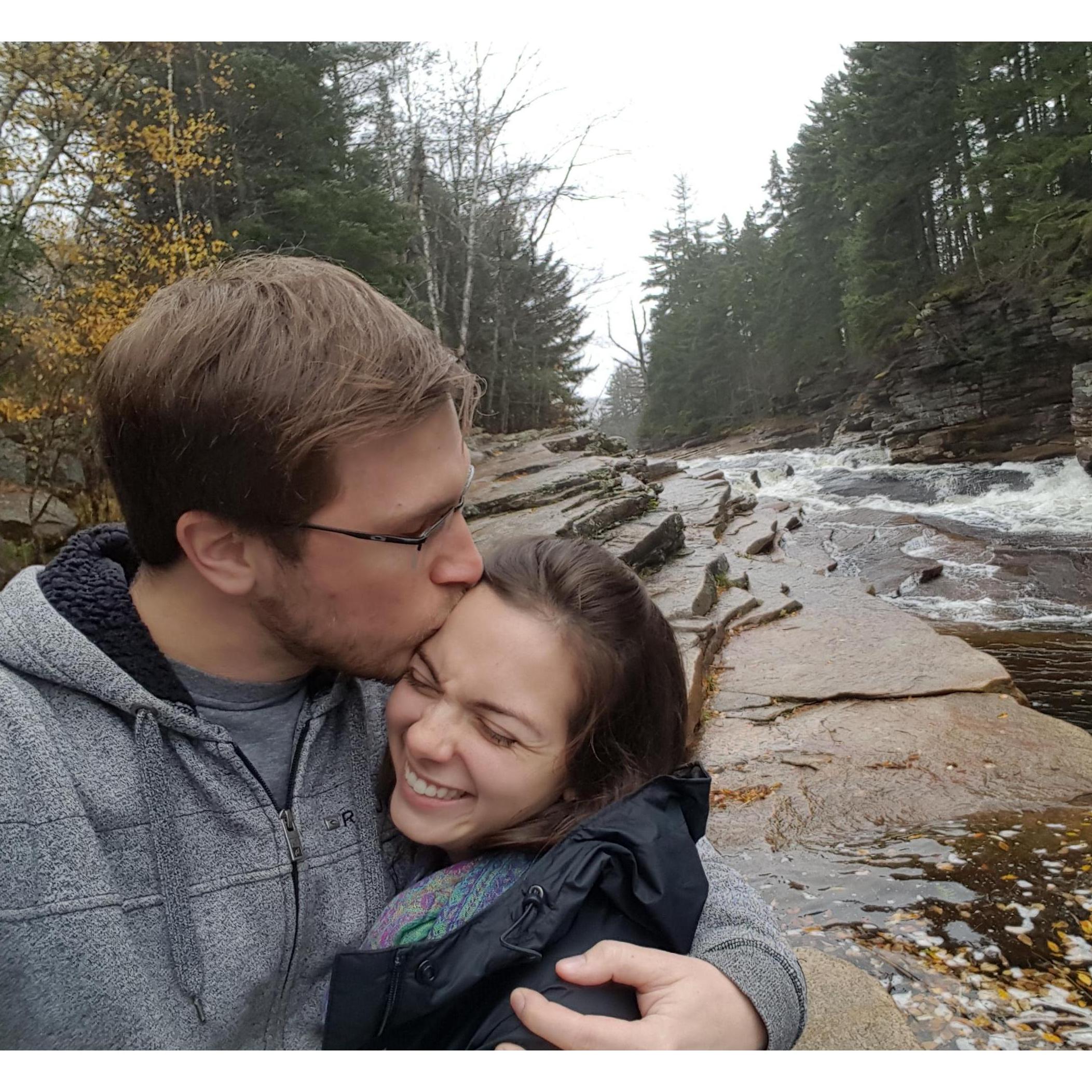 Our first trip together to the White Mountains, New Hampshire (Oct 2016)