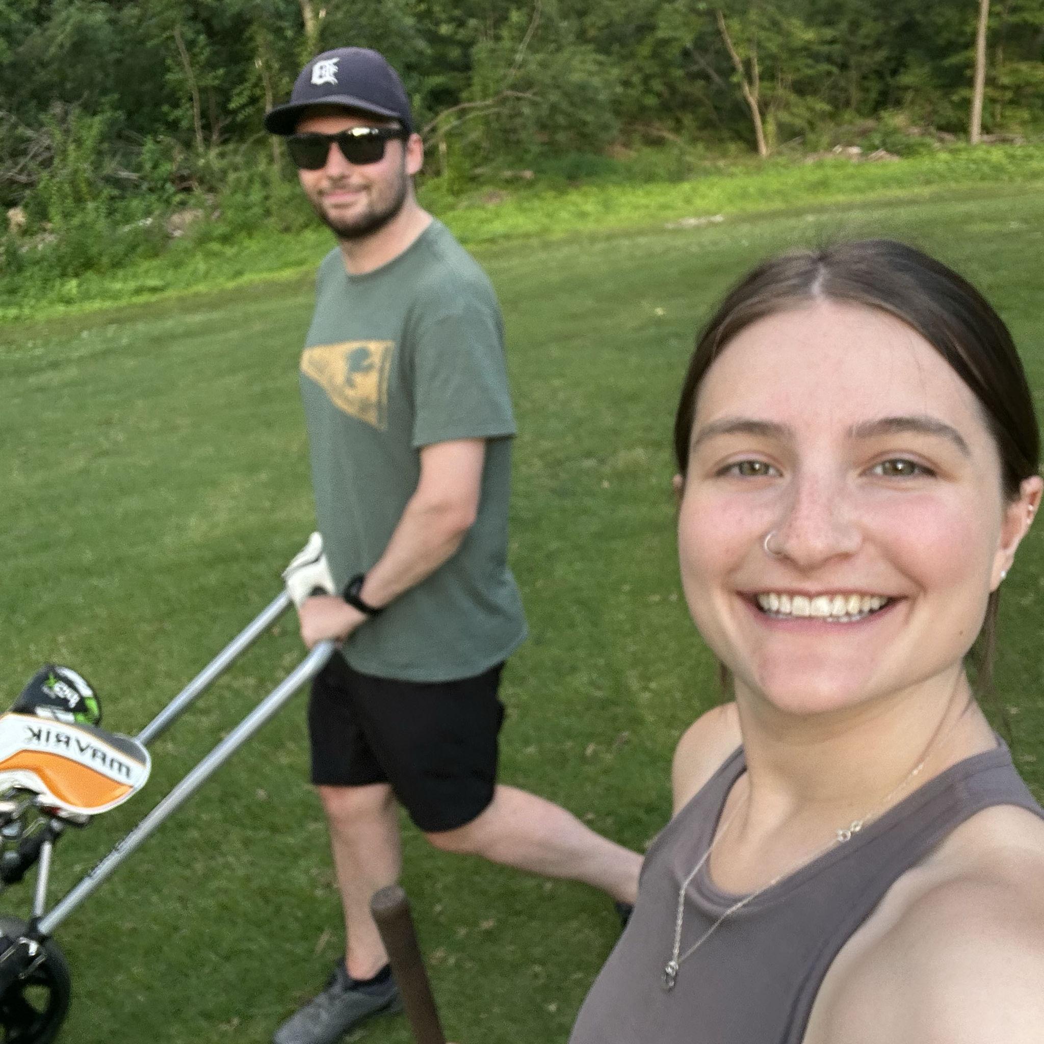 July, 2025: The summer Mitch fully got into golf!