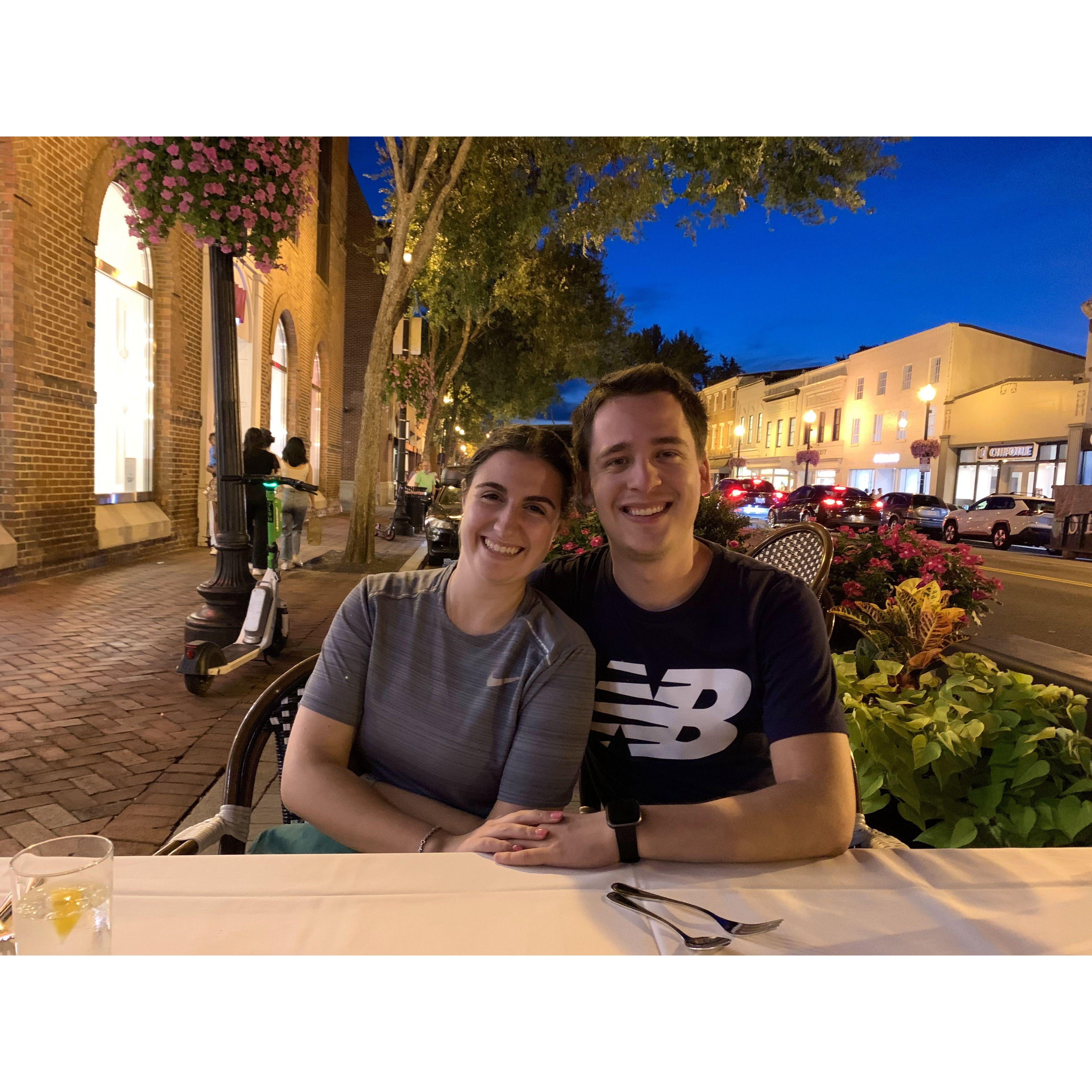 September 2022 - Dinner in Georgetown, Washington DC