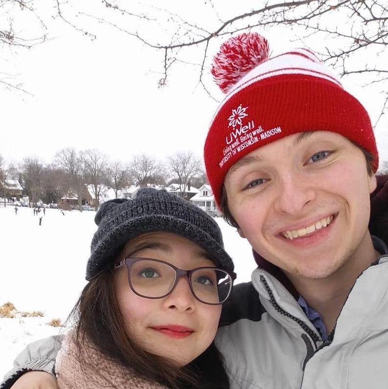 Ice skating at Tenney Park!