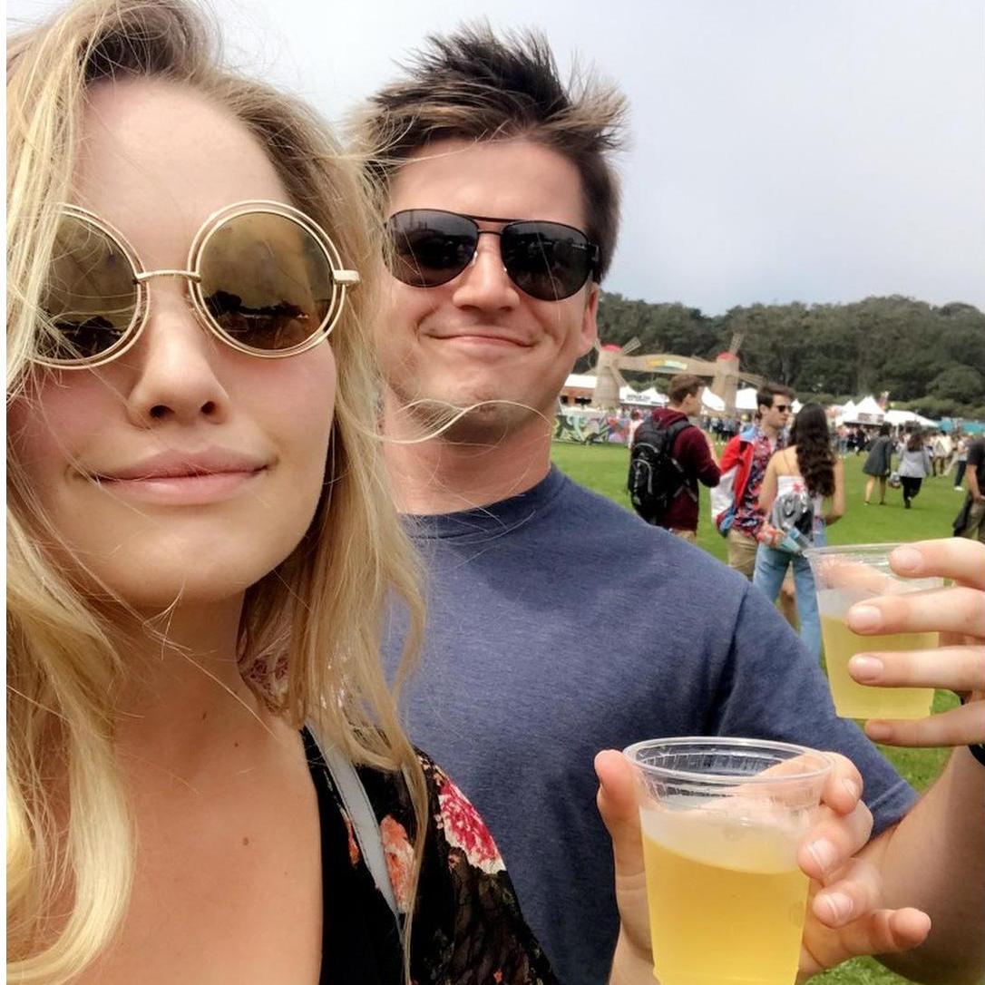 At our favorite festival - Outside Lands.