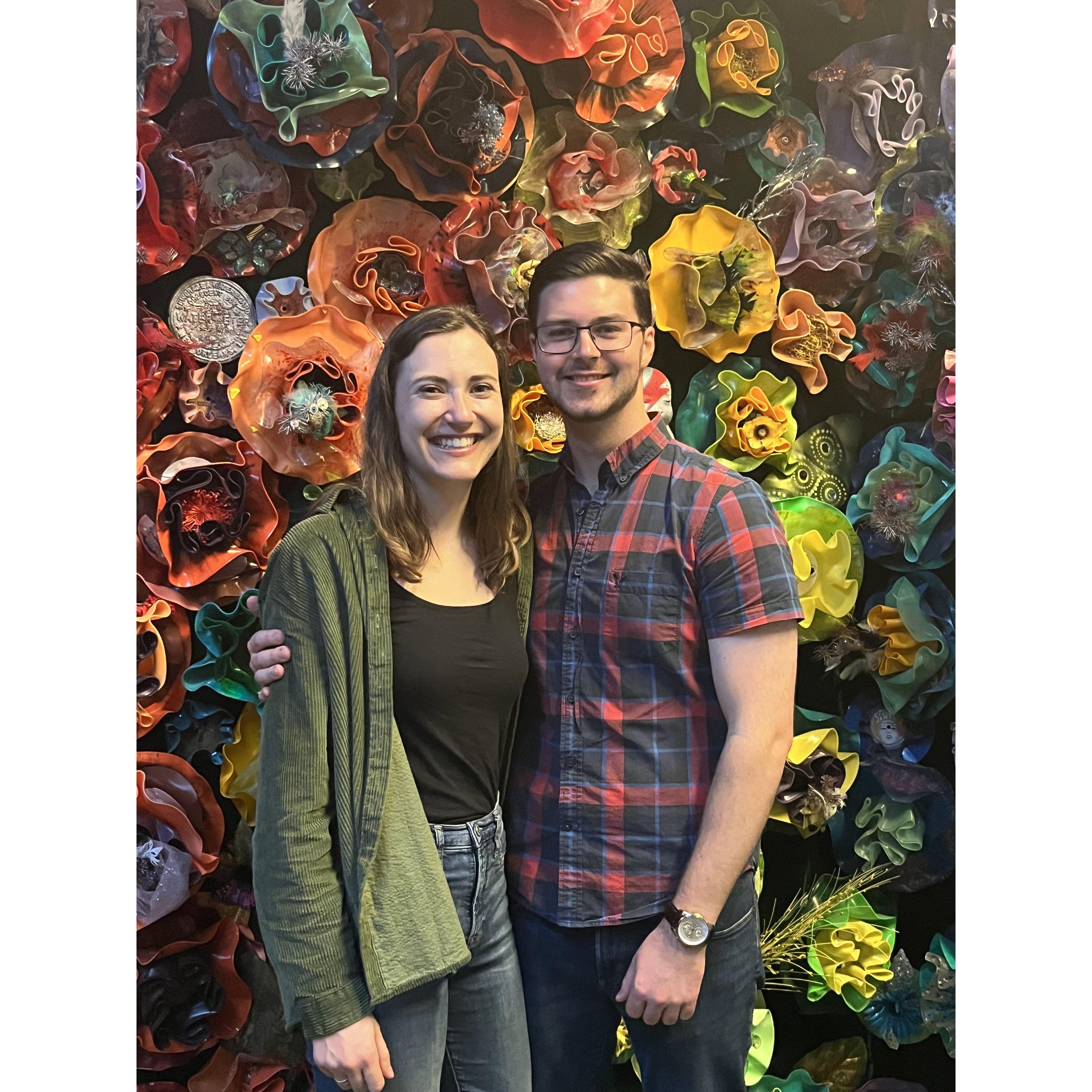 Bethany went to visit Aaron in New Orleans in March of 2023