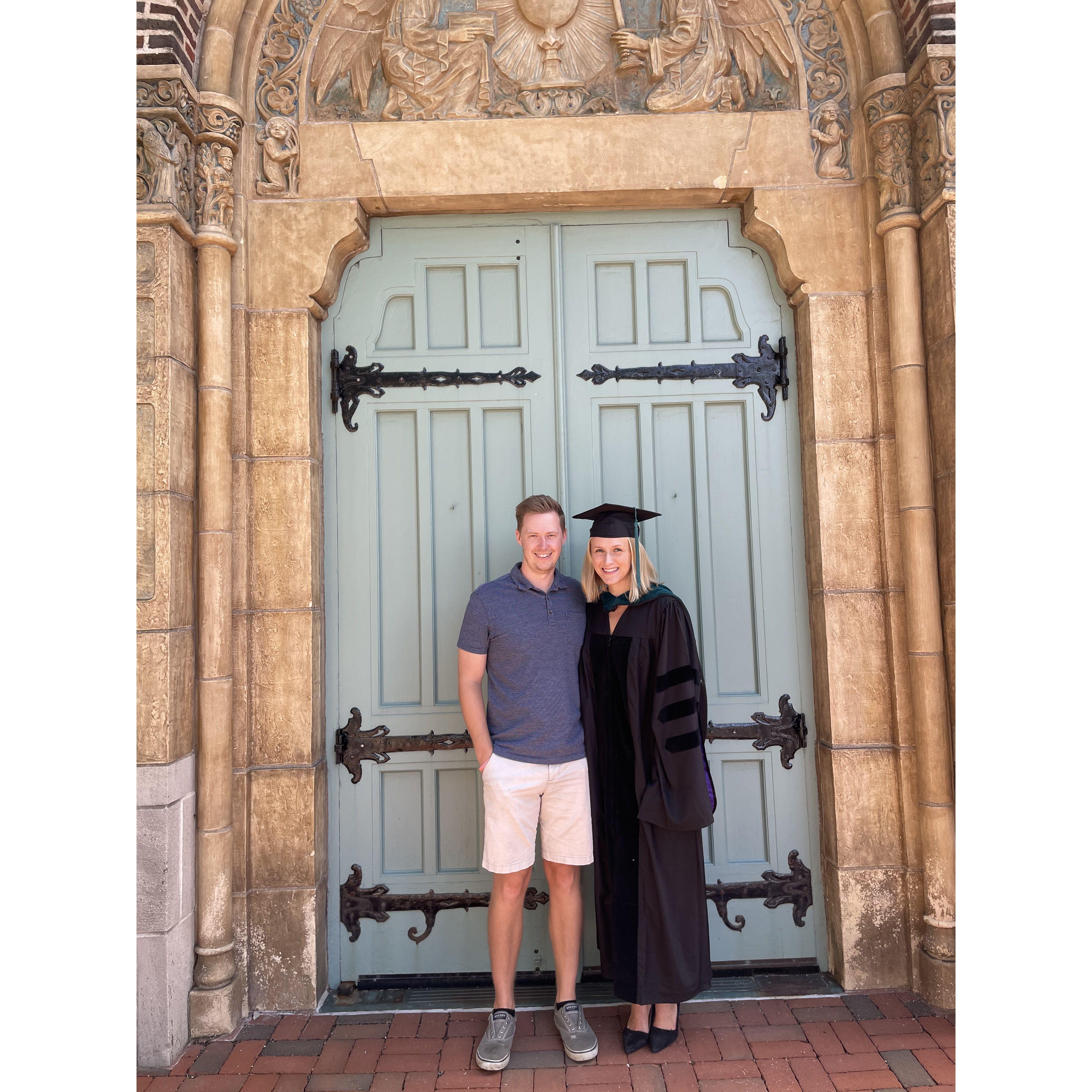 Frannie’s graduation from PT school