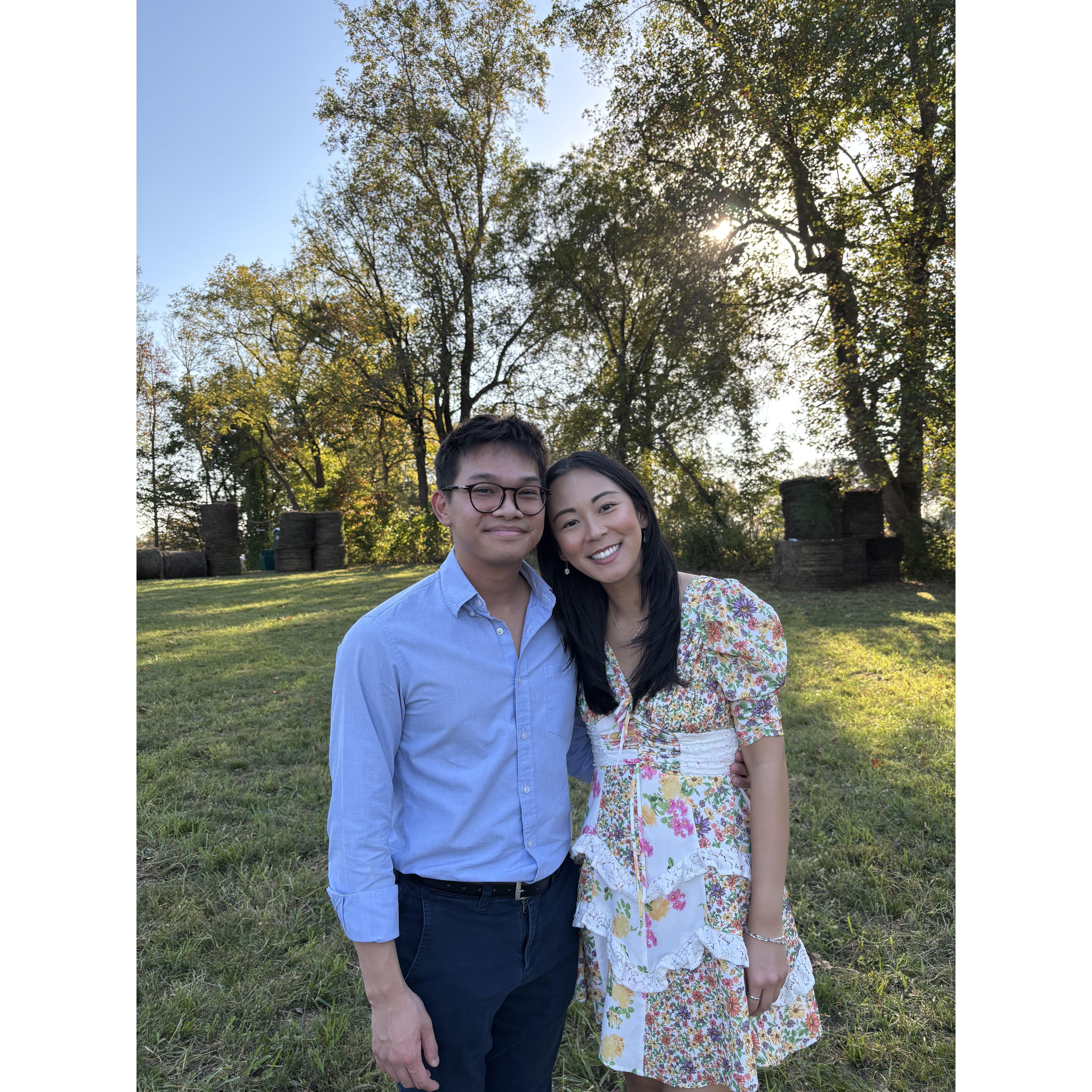 Attended one of Nam's childhood friend's wedding!
