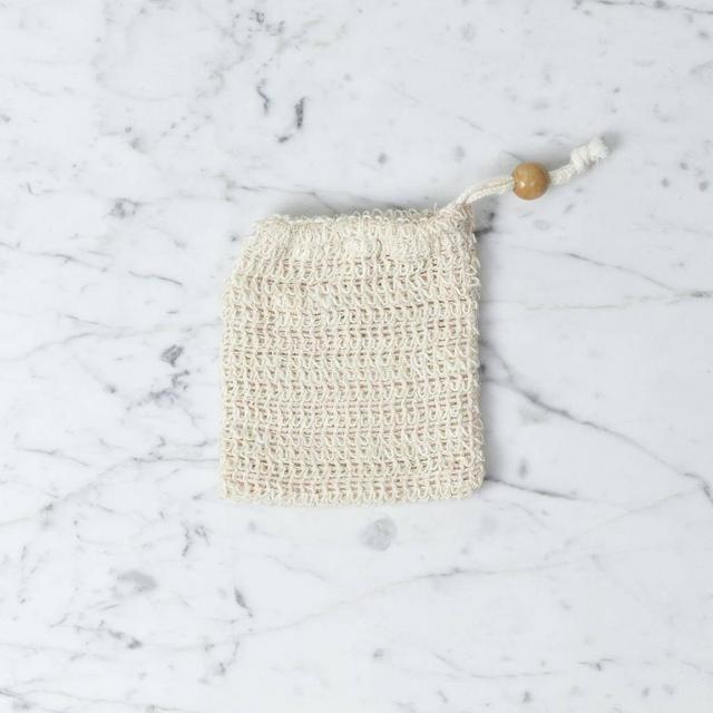 Soap Pouch For Soap Remains -Loofa Wash Cloth