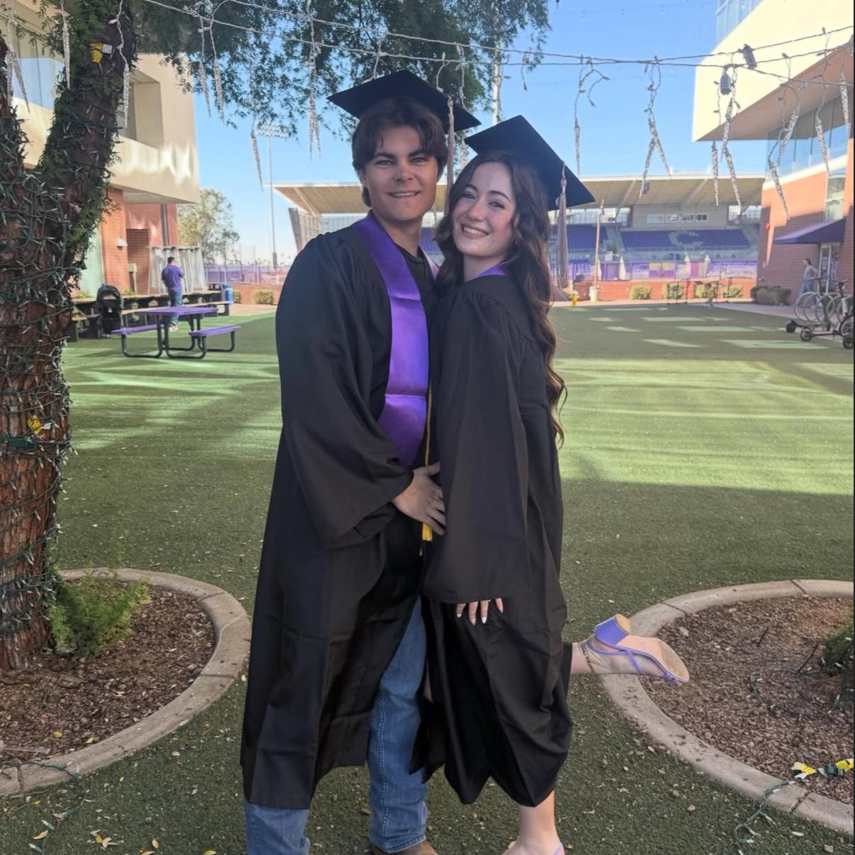 Daniel and Eliana’s GCU college graduation!