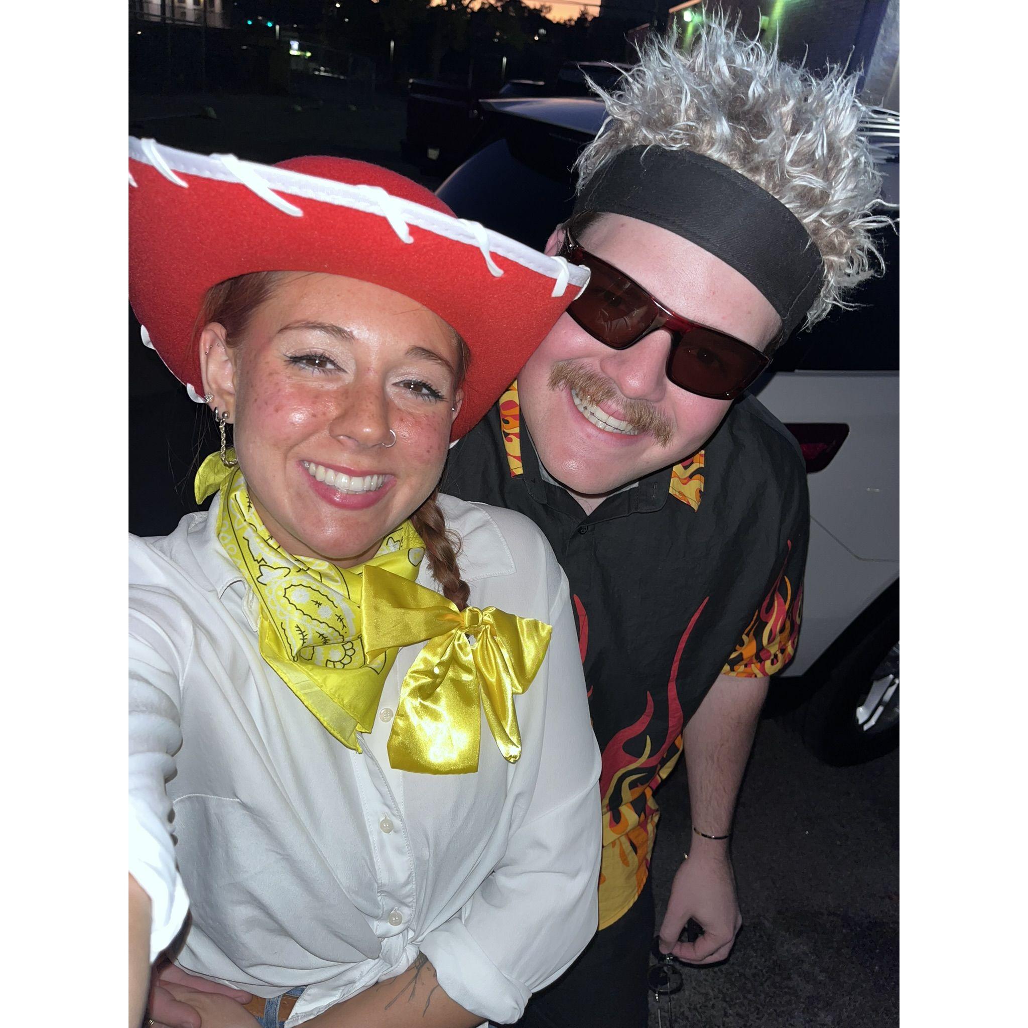 And another concert! Dayglow on Halloween so we obviously had to dress up.