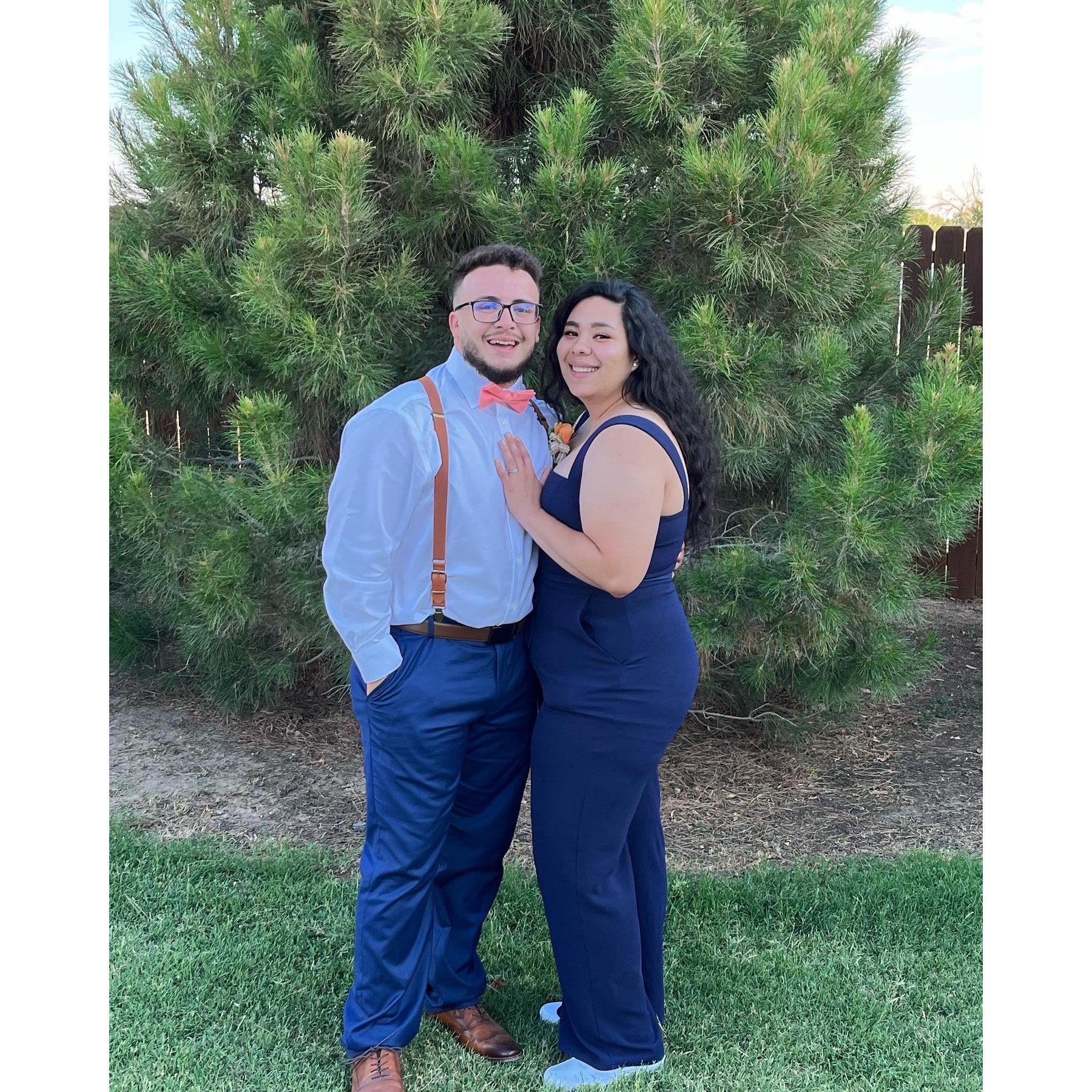 Attending a wedding!