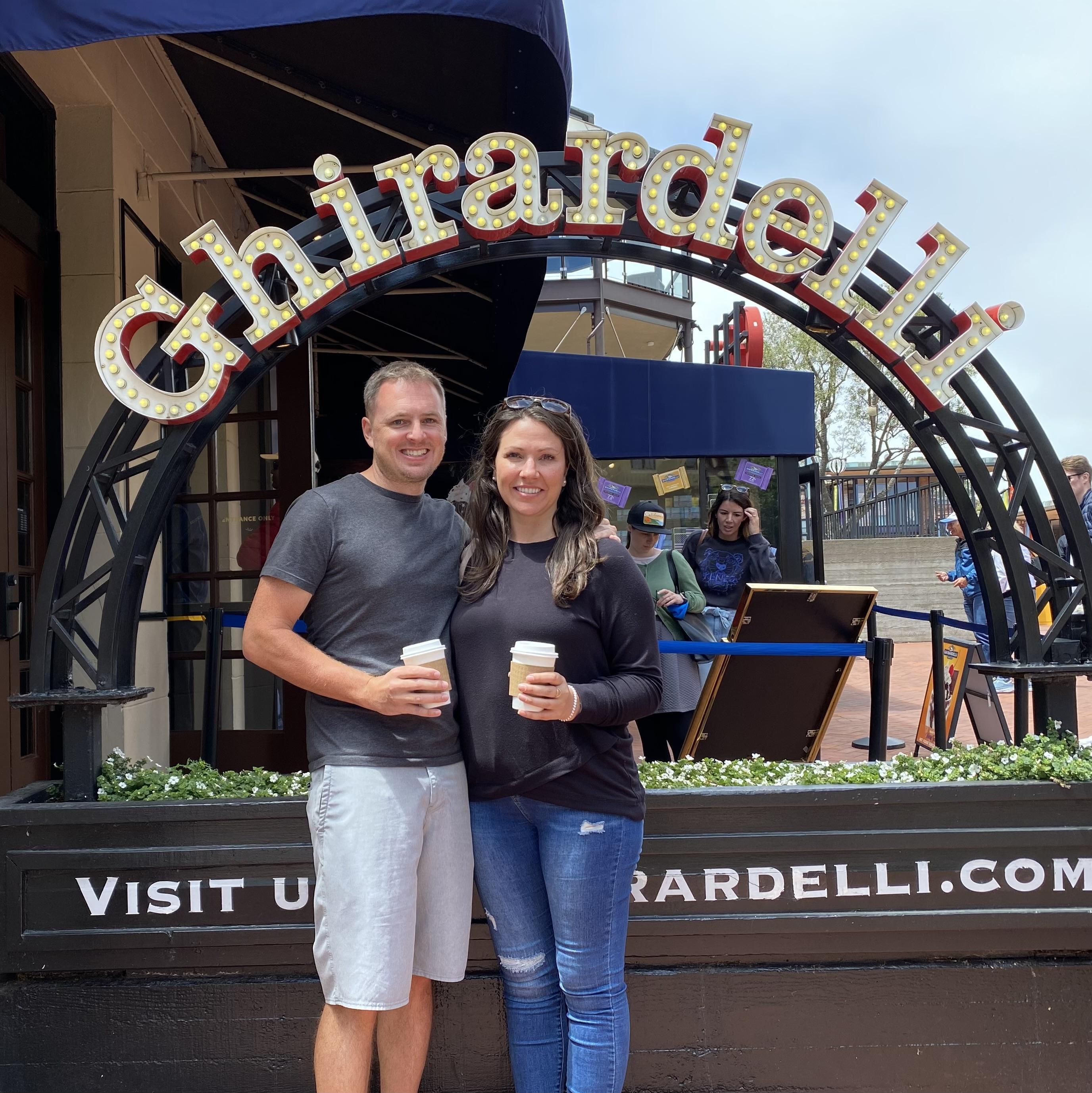 Ghirardelli Square, SF ... photo by Maddie