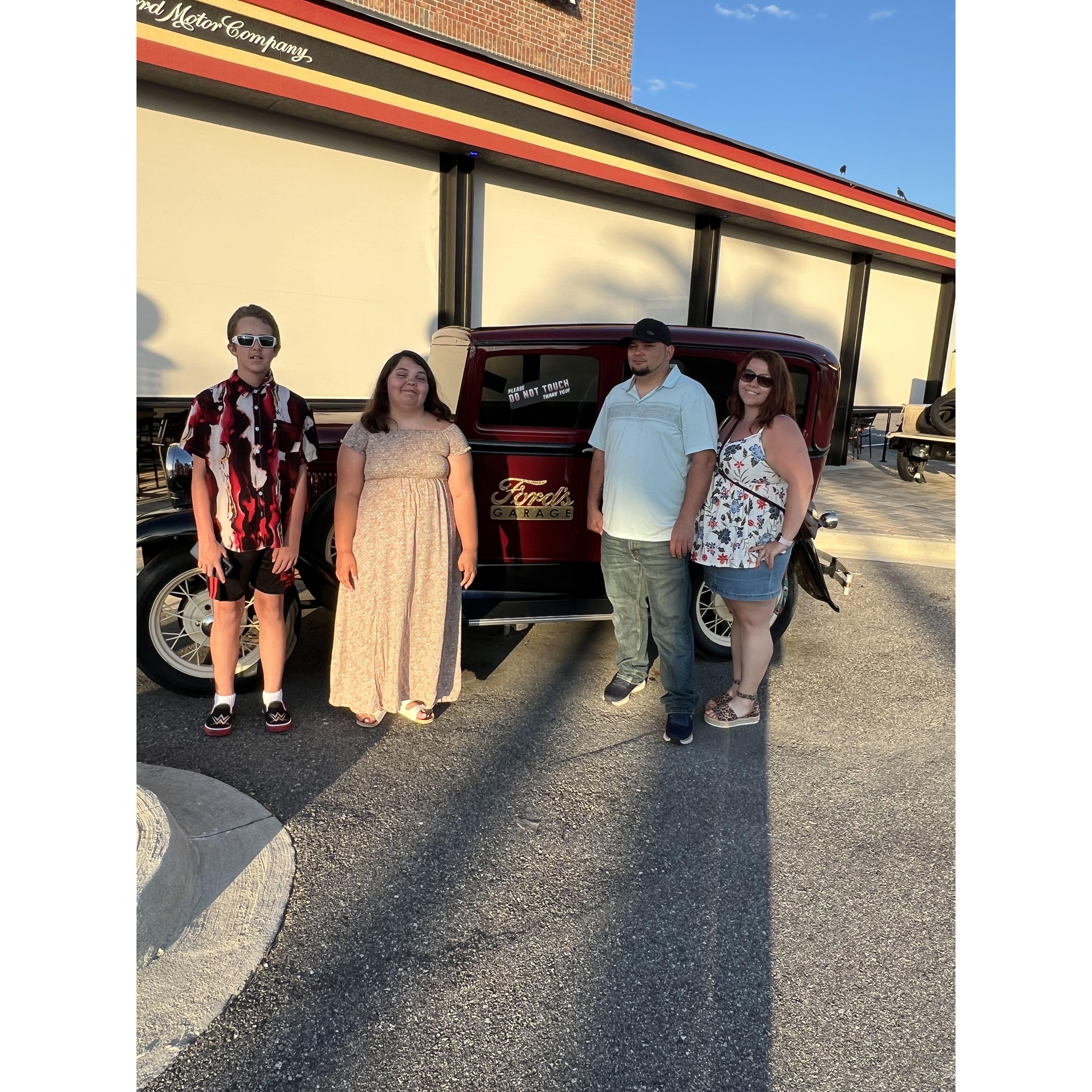 Thomas birthday dinner