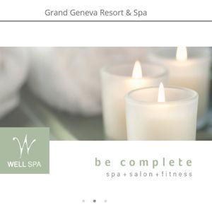 WELL Spa Couples Massage GIFT CARD at Grand Geneva Resort & Spa