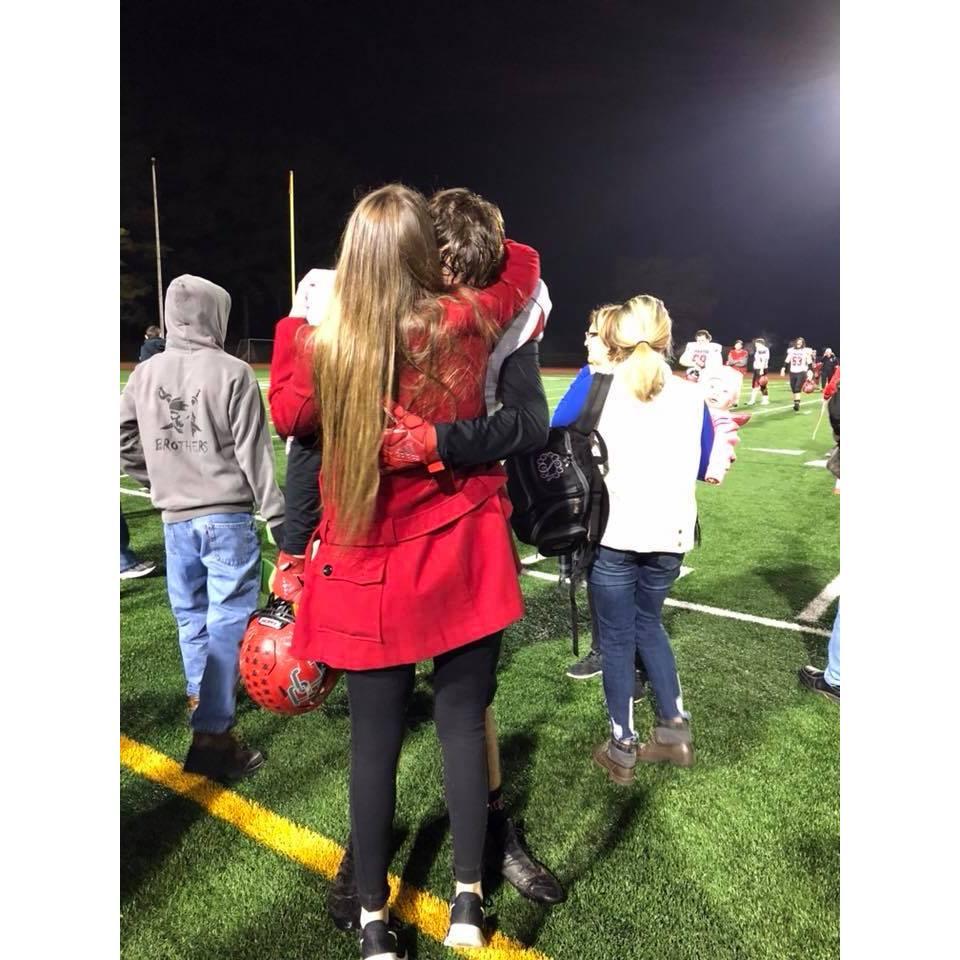Seth's last football game ever, round 3 in state! 2017.