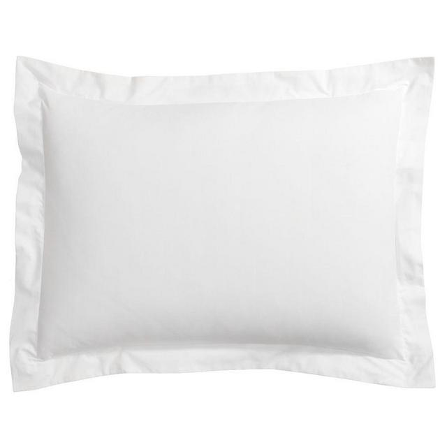 White Everyday Percale Sham, Standard