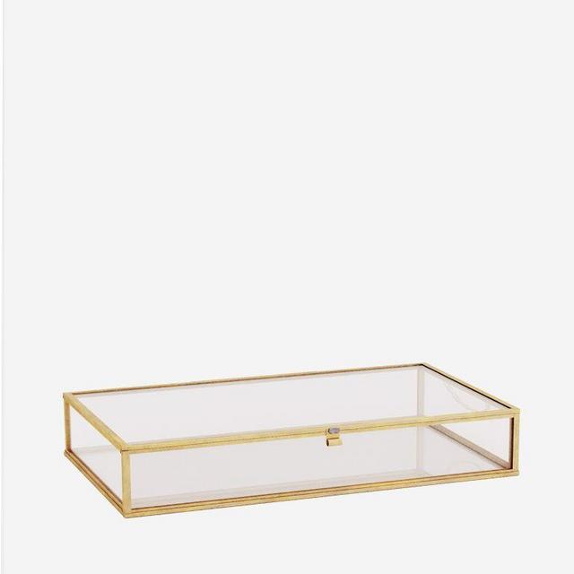 Large Clear Glass Box