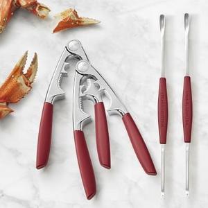 Williams Sonoma Seafood Crackers and Picks, Set of 2