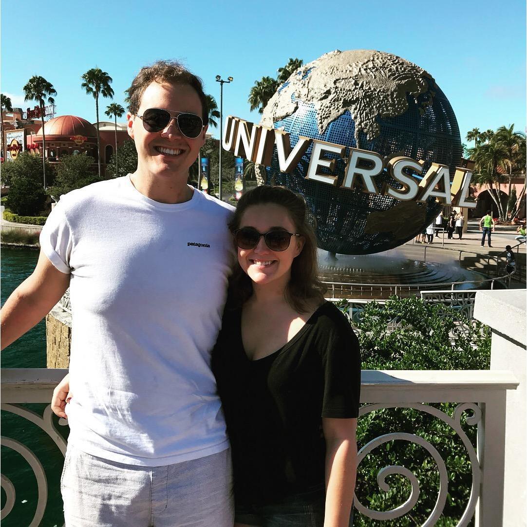 My first time visiting Logan in Florida and he took me to Universal studios! We were there from open to close!