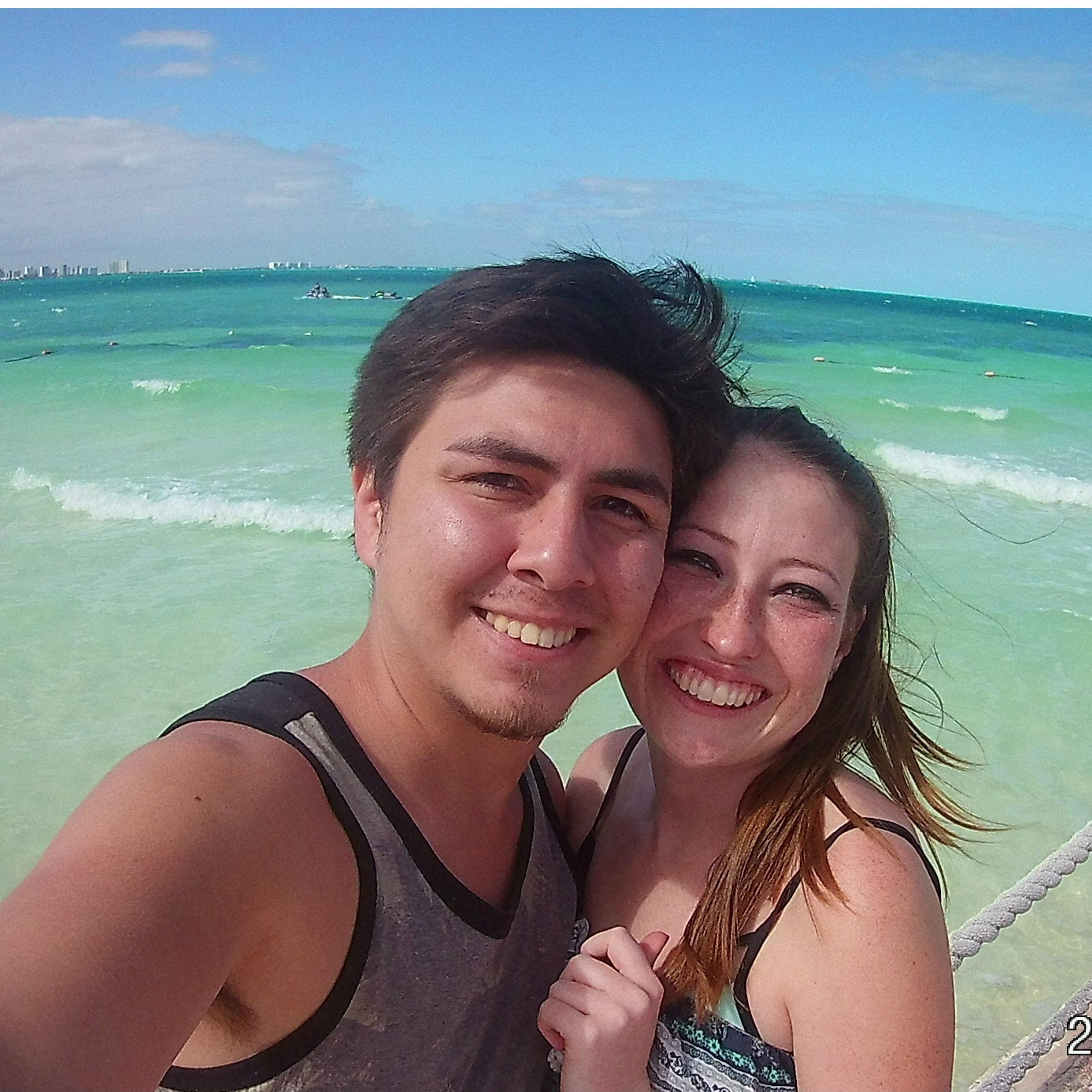 Our first trip together, Cancun 2018!