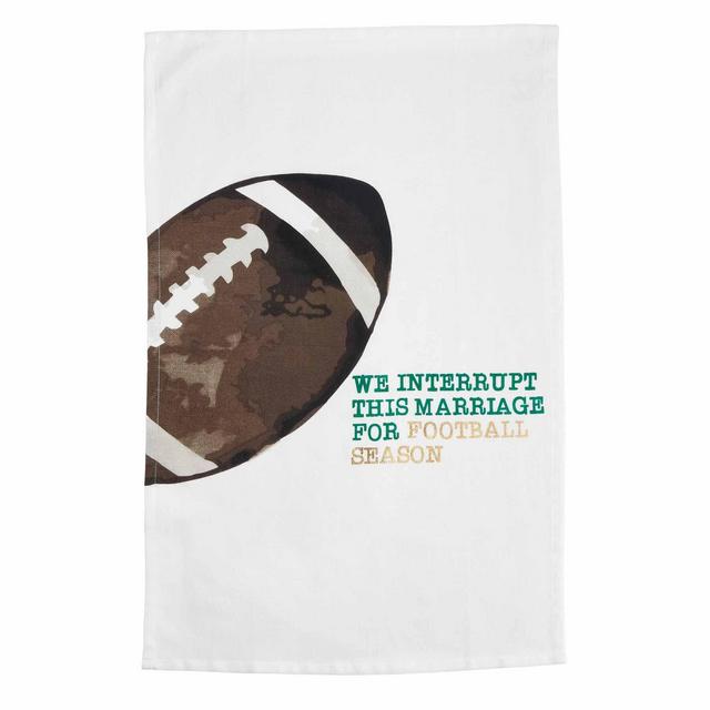 Interrupt Football Hand Towel