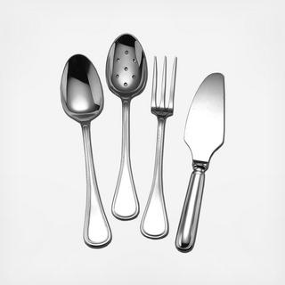 Lyrique Stainless Steel Four Piece Serving Set
