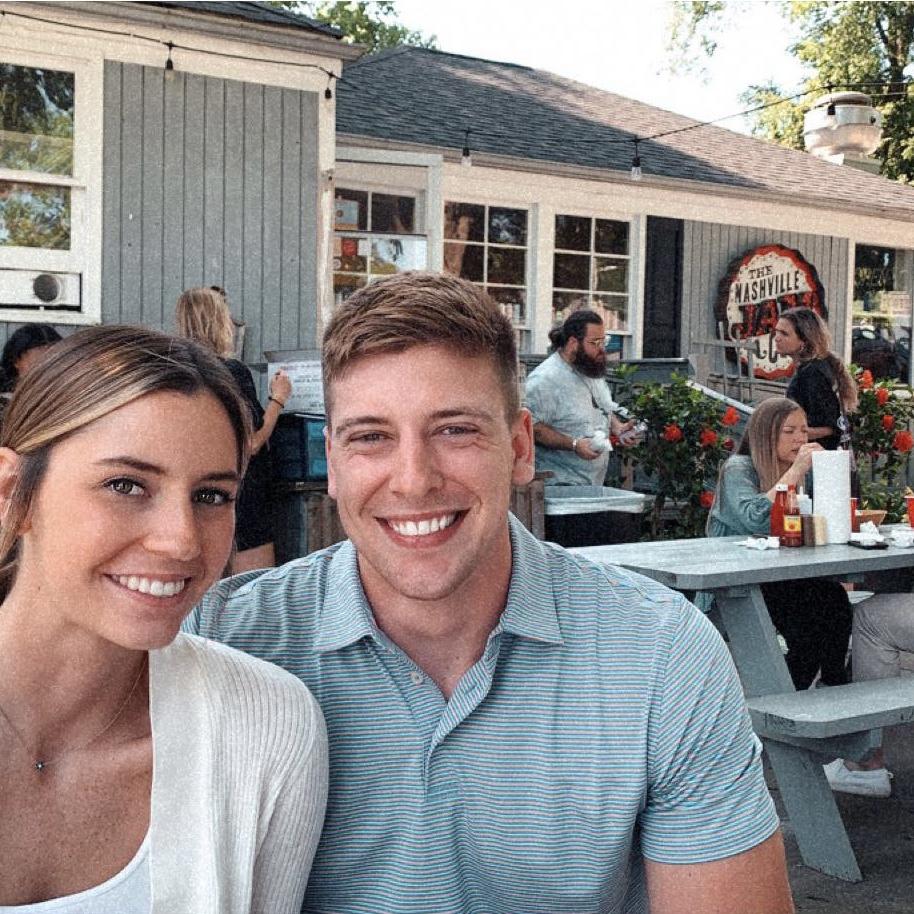1st year of us dating, we traveled with my parents to Nashville to visit our family friends.