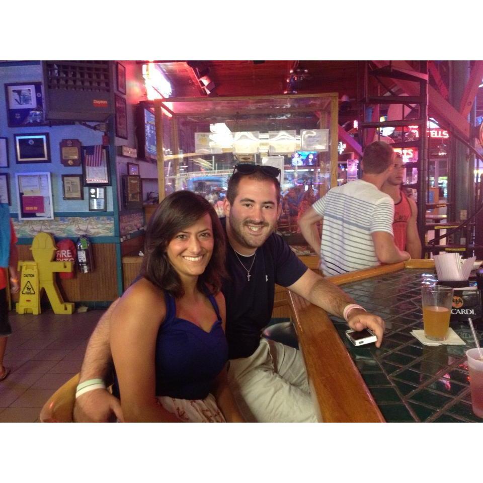 Our first vacation together (circa 2013)