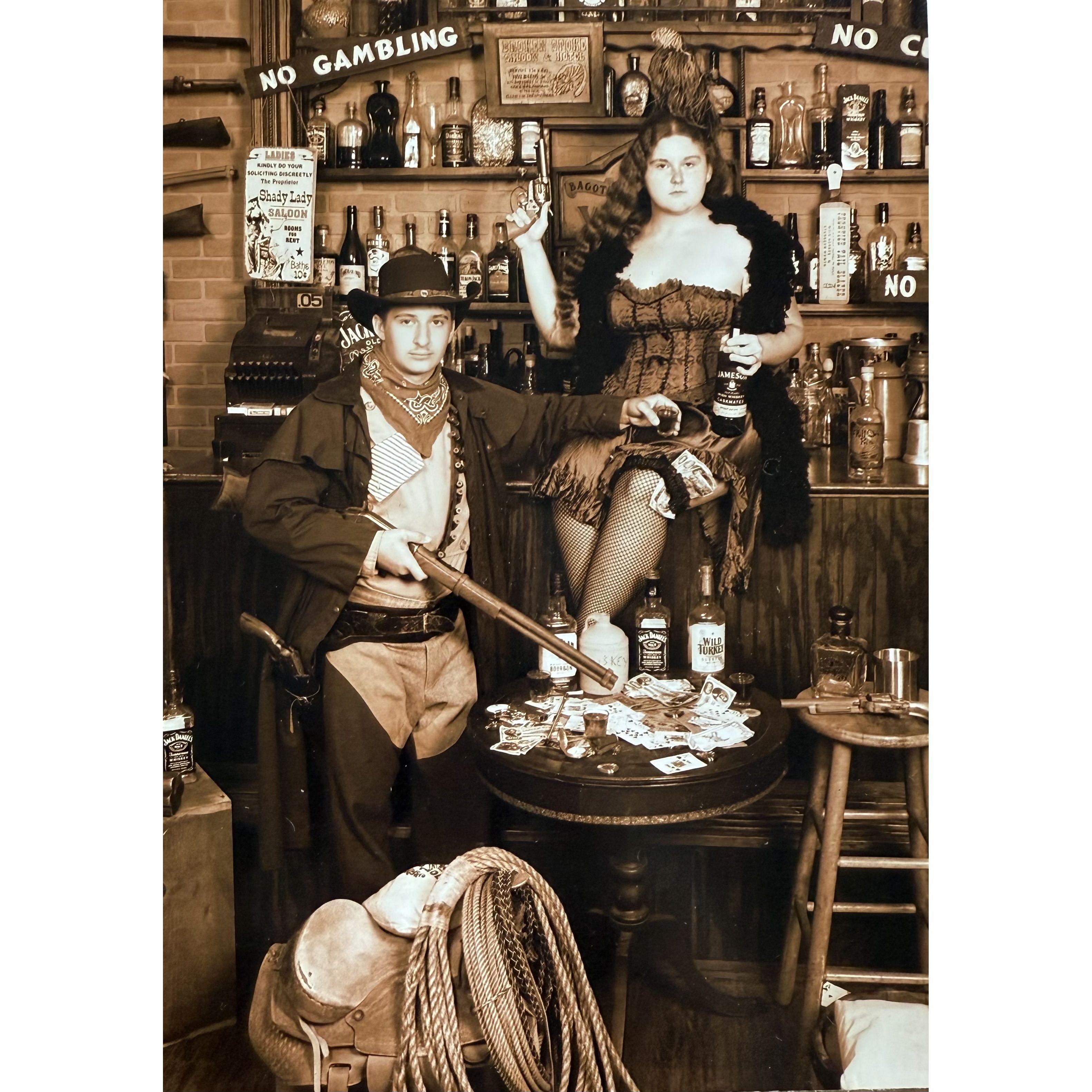 This was our third Old Timey Photo we got done in 2024. Old Timey Photos quickly became our tradition. We did this one in North Carolina when we went on a vacation that June.