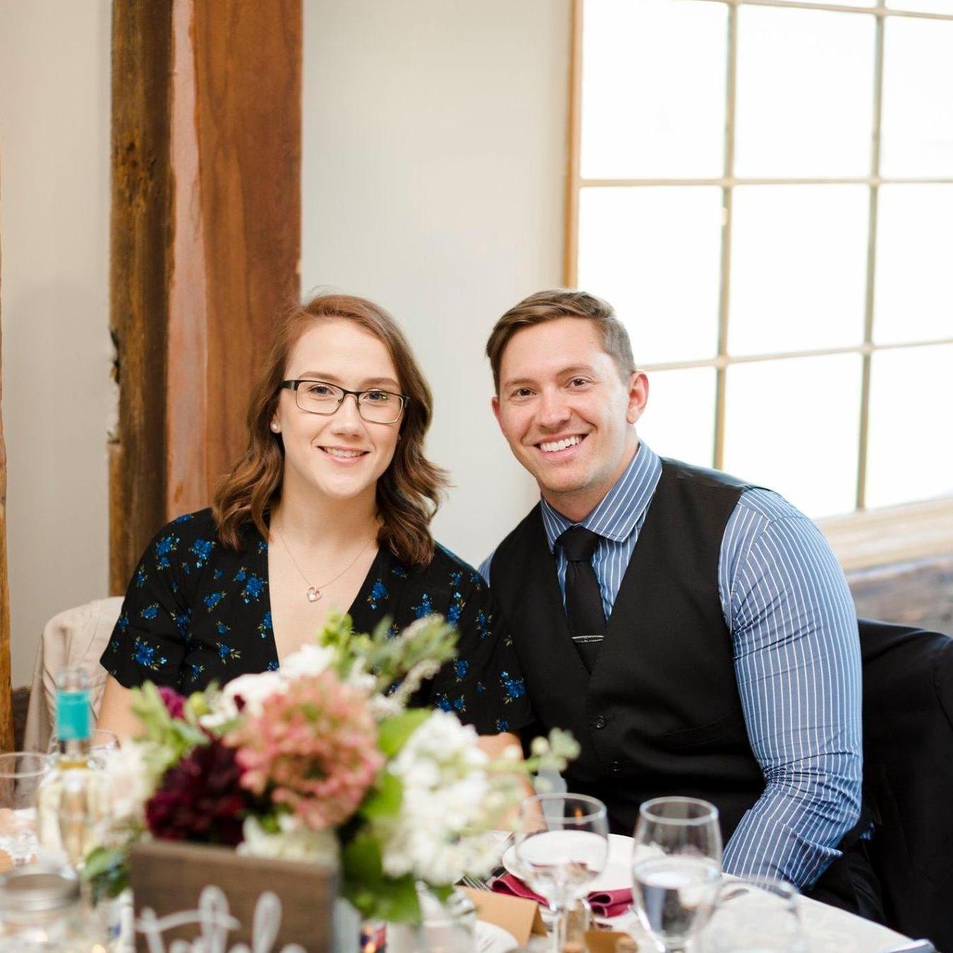 At a friend's wedding.