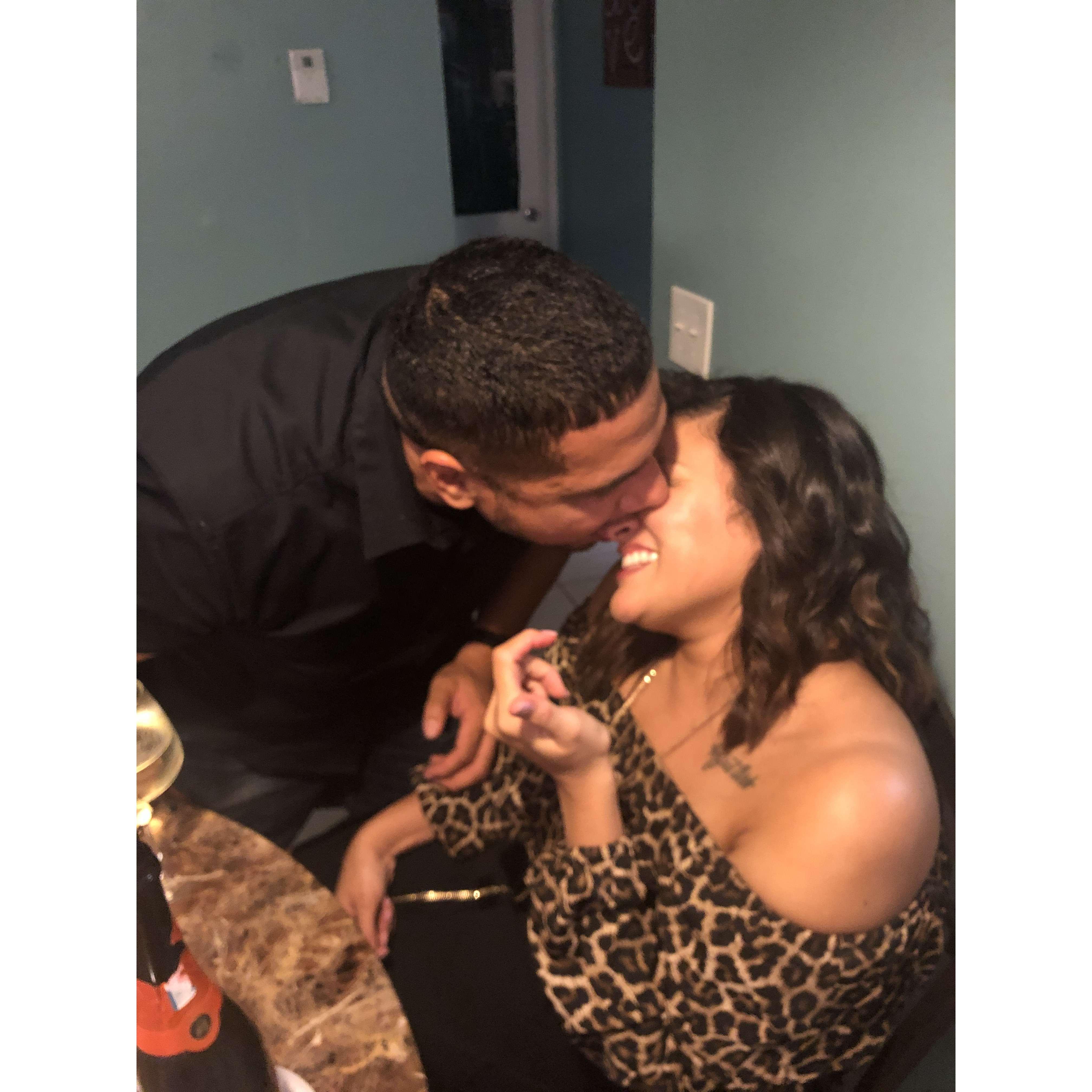 The first birthday shared together as a couple and boy was it a special one!