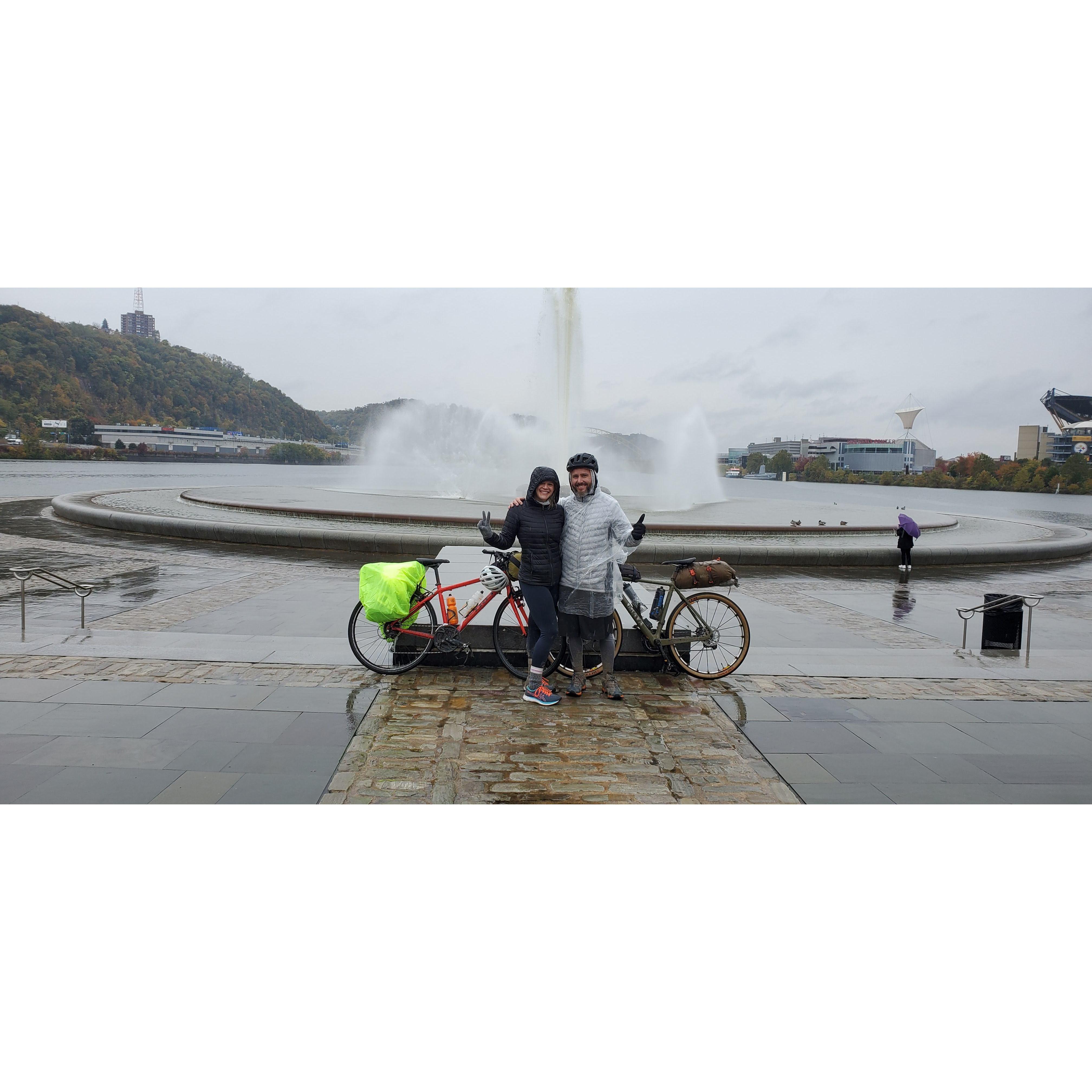 Gap Trail finish Line