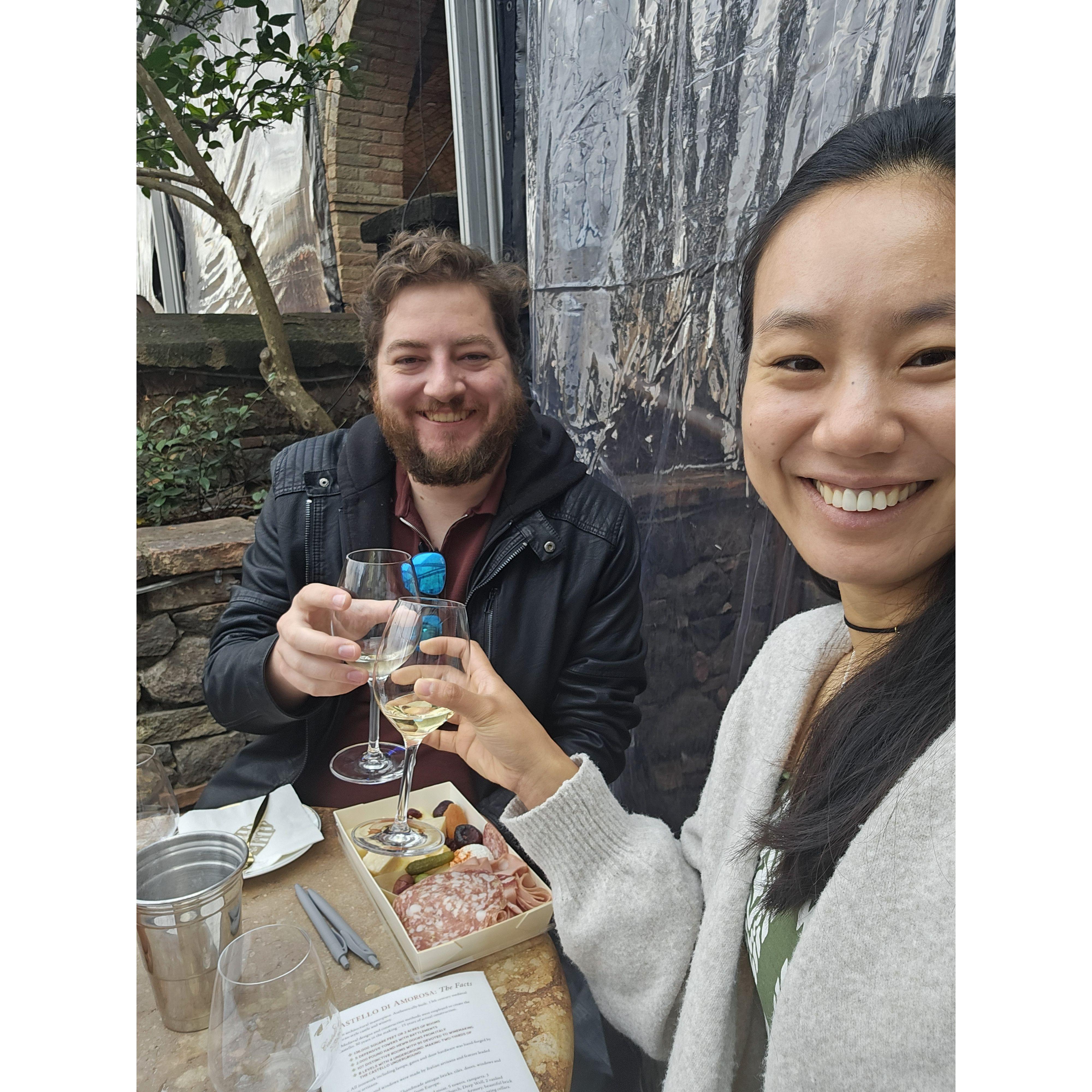 Cheers, big ears (inside joke, not being mean). Napa Valley 2025