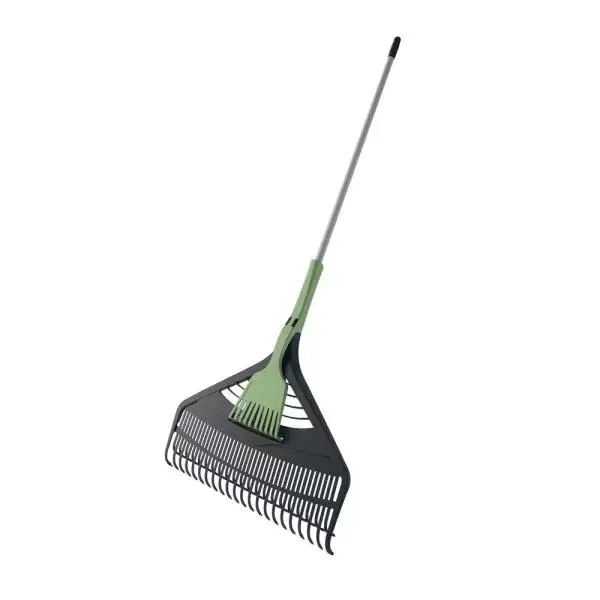 26 in. Poly Double Row Leaf Rake