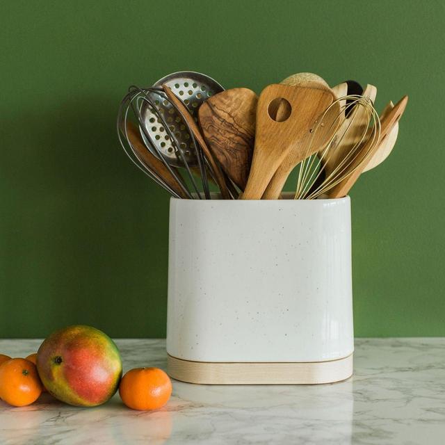 Porter Utensil Holder, Gloss Speckle
