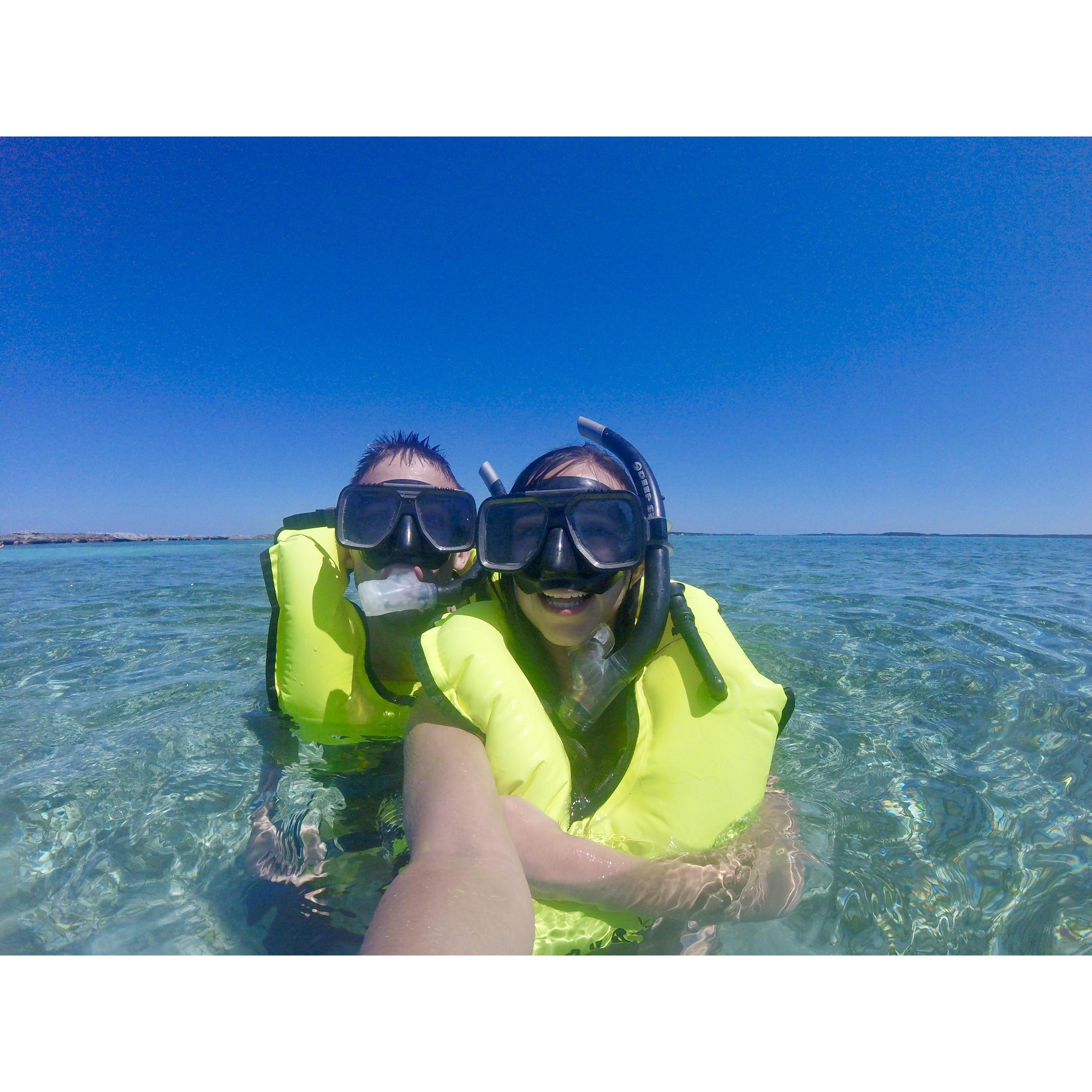 Snorkeling in the Caribbean