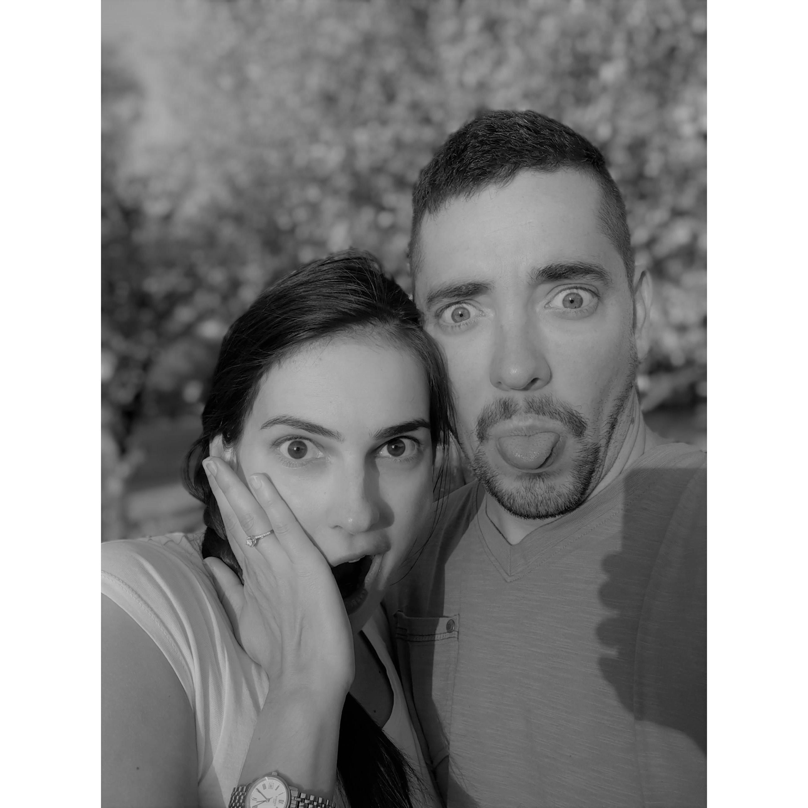 We just got engaged