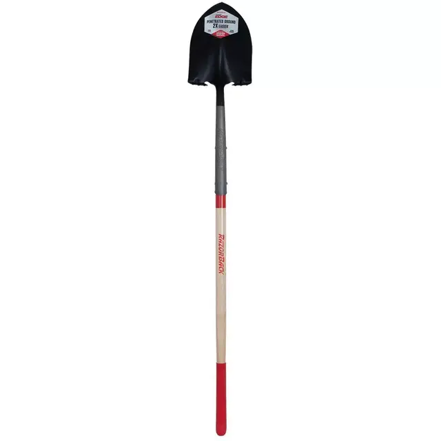 PowerEdge 48 in. Wood Handle Super Socket Digging Shovel