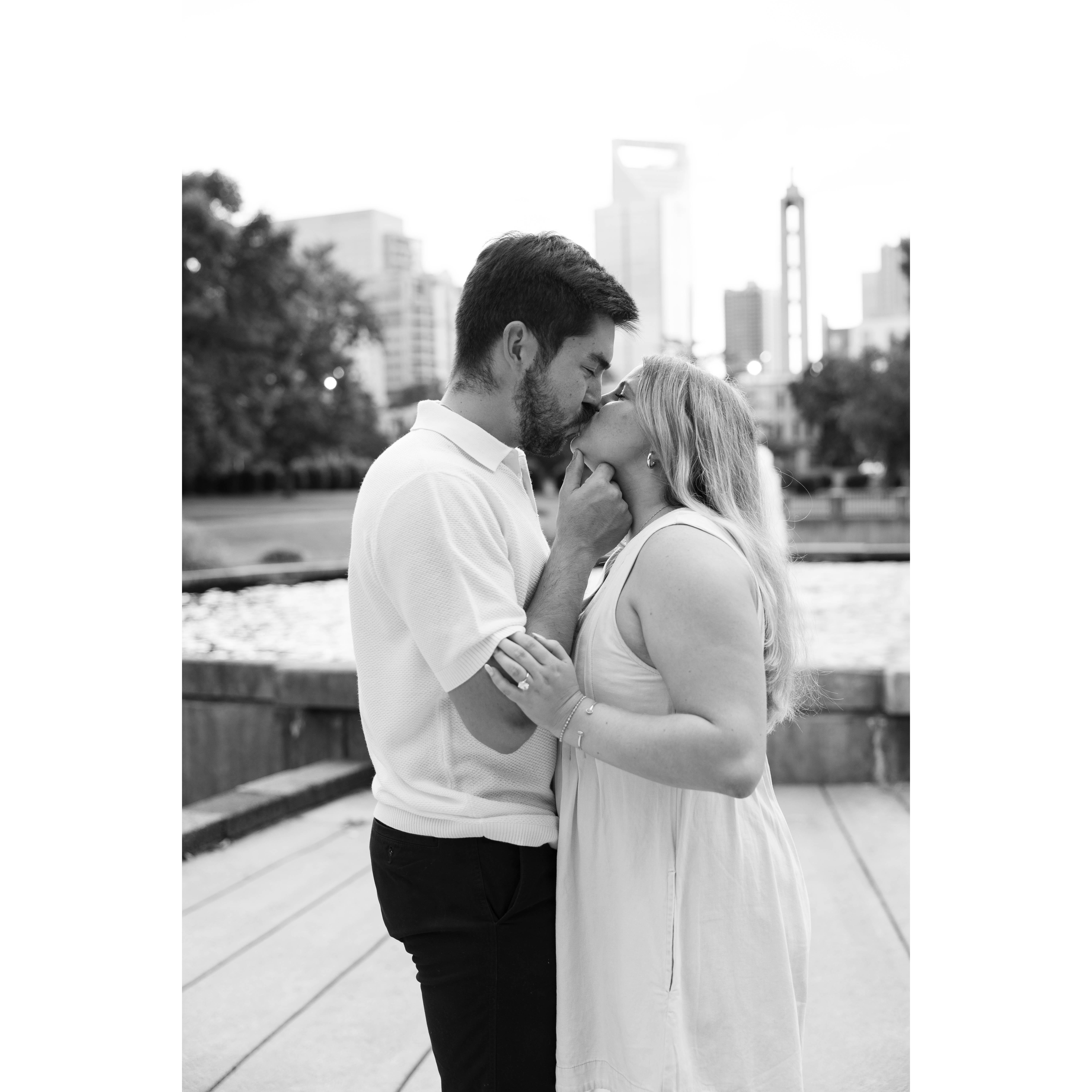 Engagement pics by Sunnie Stainback