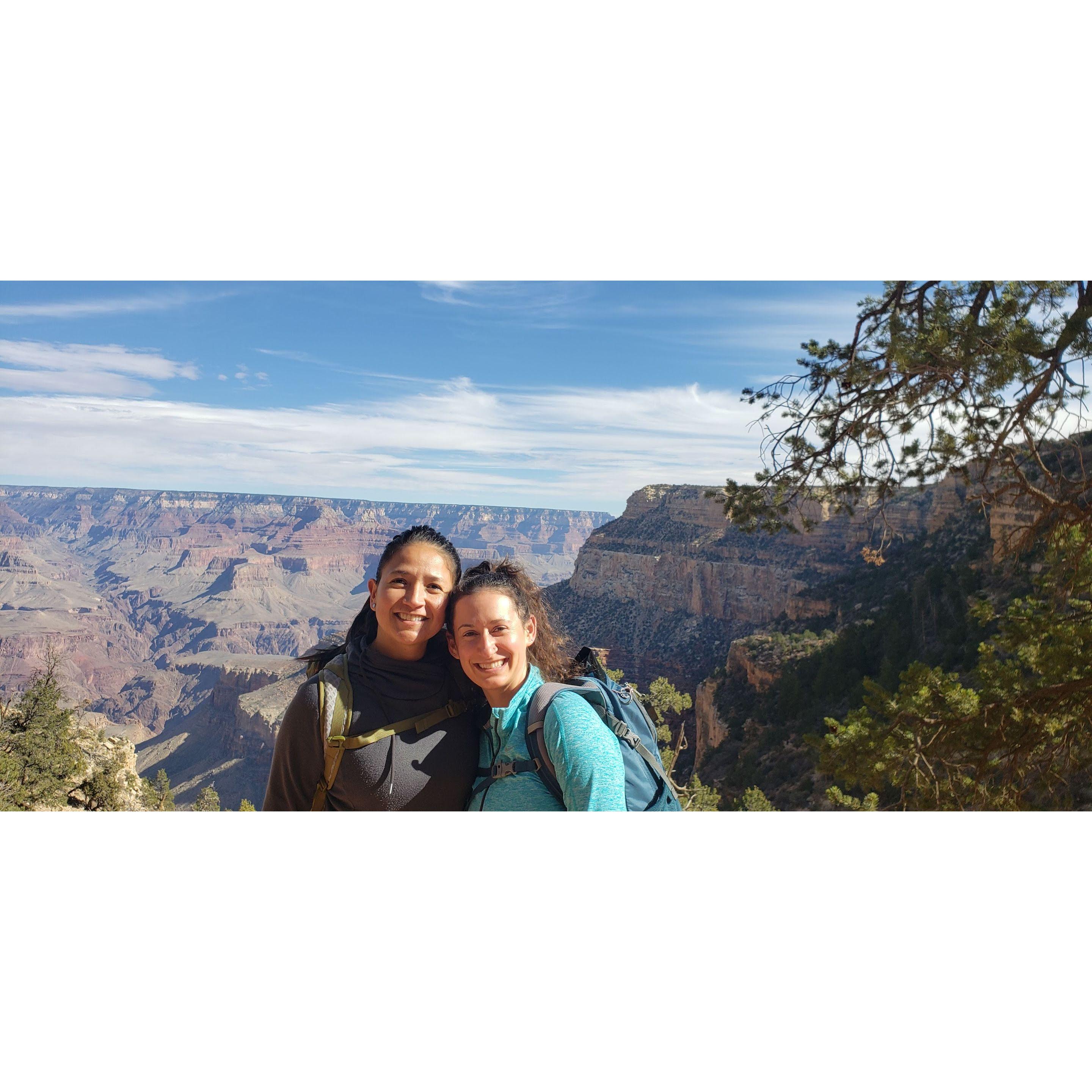 Indulging in the natural beauty of the Grand Canyon!