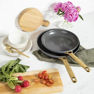 Zola x GreenPan Open Frypan 2-Piece Set