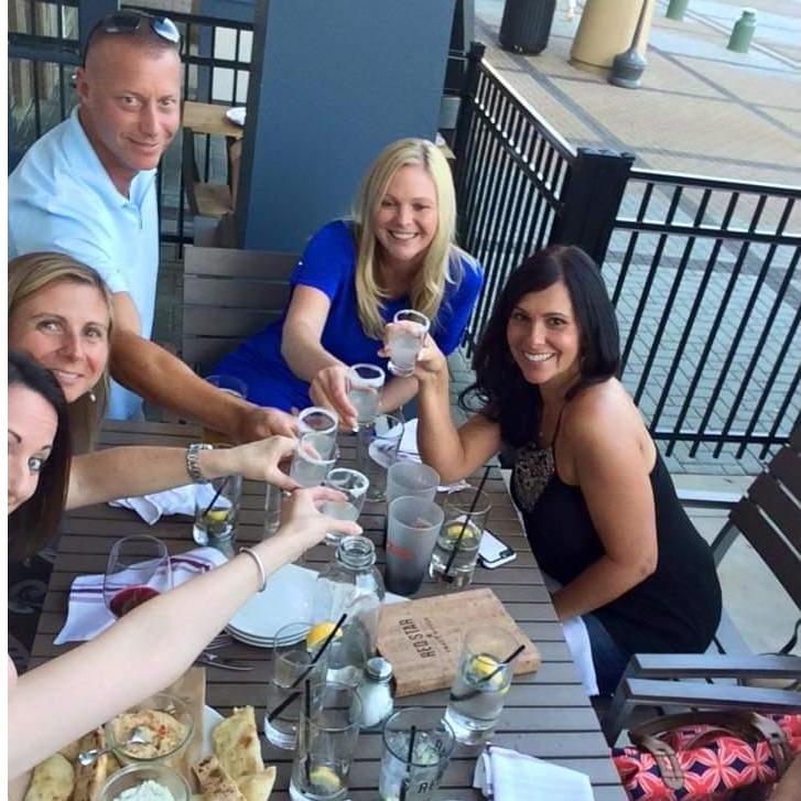 When we met at Happy Hour!