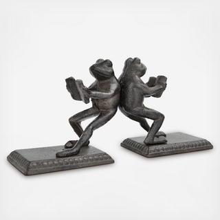 Frog Bookends