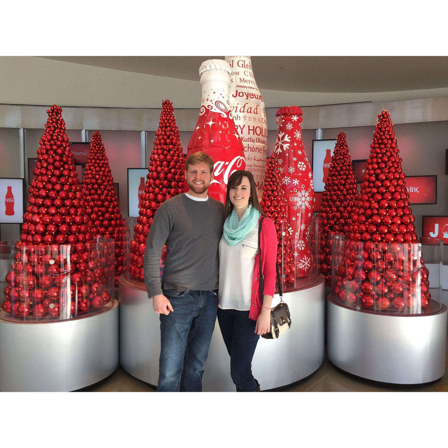 Our first date at The World of Coke