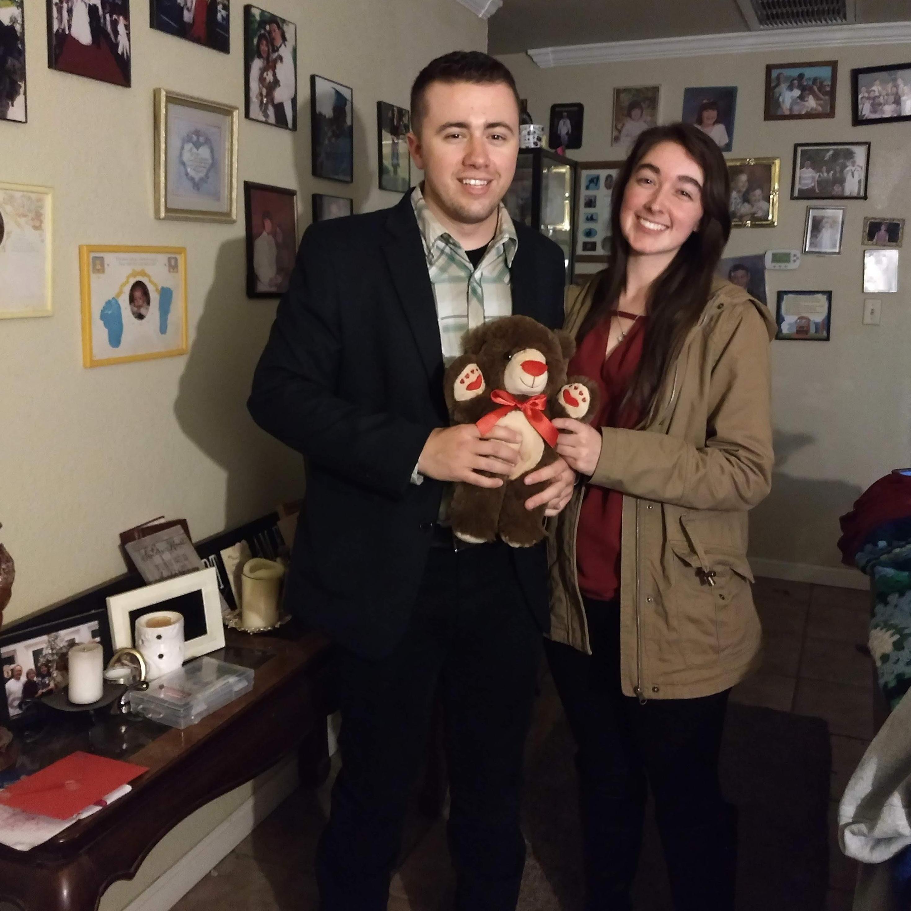 Our first valentines!
