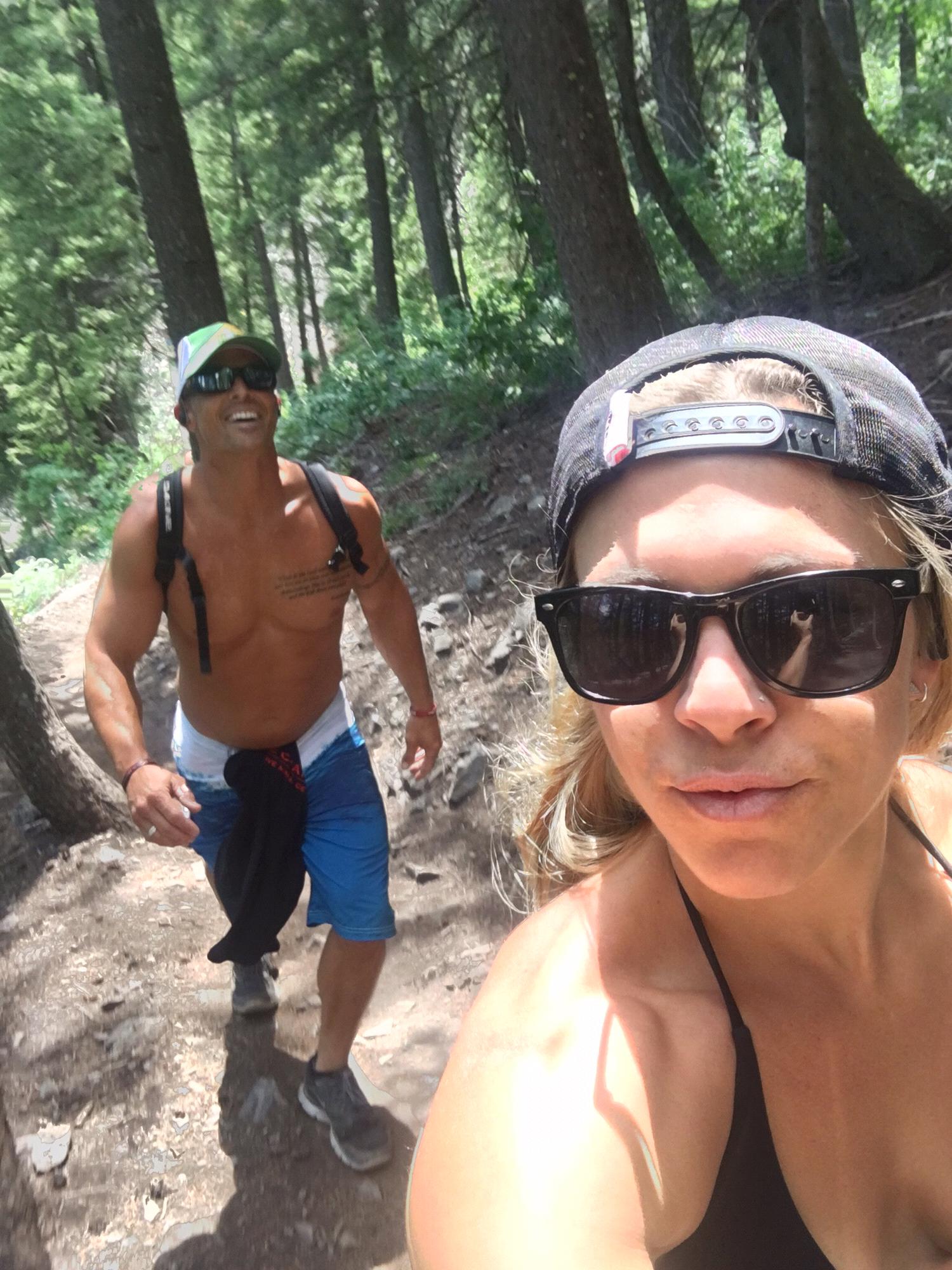 We like to climb mountains, Sun Valley Idaho