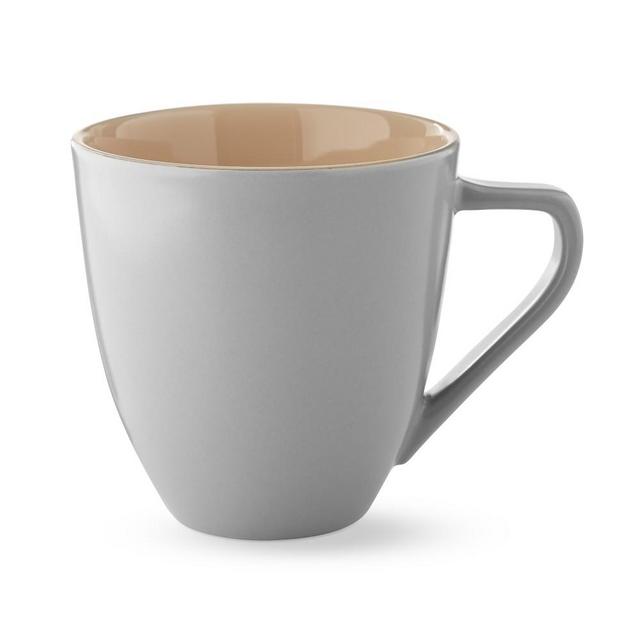 Le Creuset Matte Coupe Mugs, Set of 4, French Grey