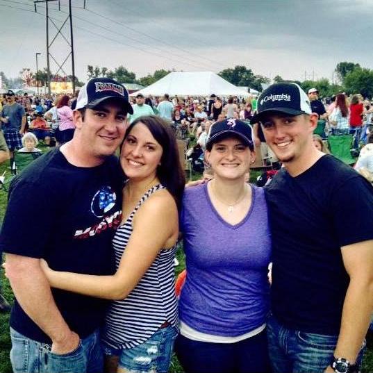 Nate & Sarah and our bridesmaid / groomsman's Nicole & Tylor Stephens
Summer 2015