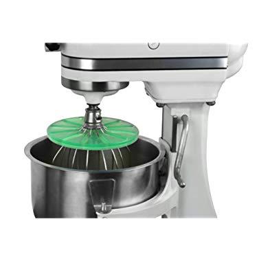 Whisk Wiper PRO for Bowl-Lift Stand Mixers - Mix Without The Mess - The Ultimate Stand Mixer Accessory - Only Compatible With KitchenAid Bowl-Lift Stand Mixers Using a 6-Wire Whisk (Aquamarine)