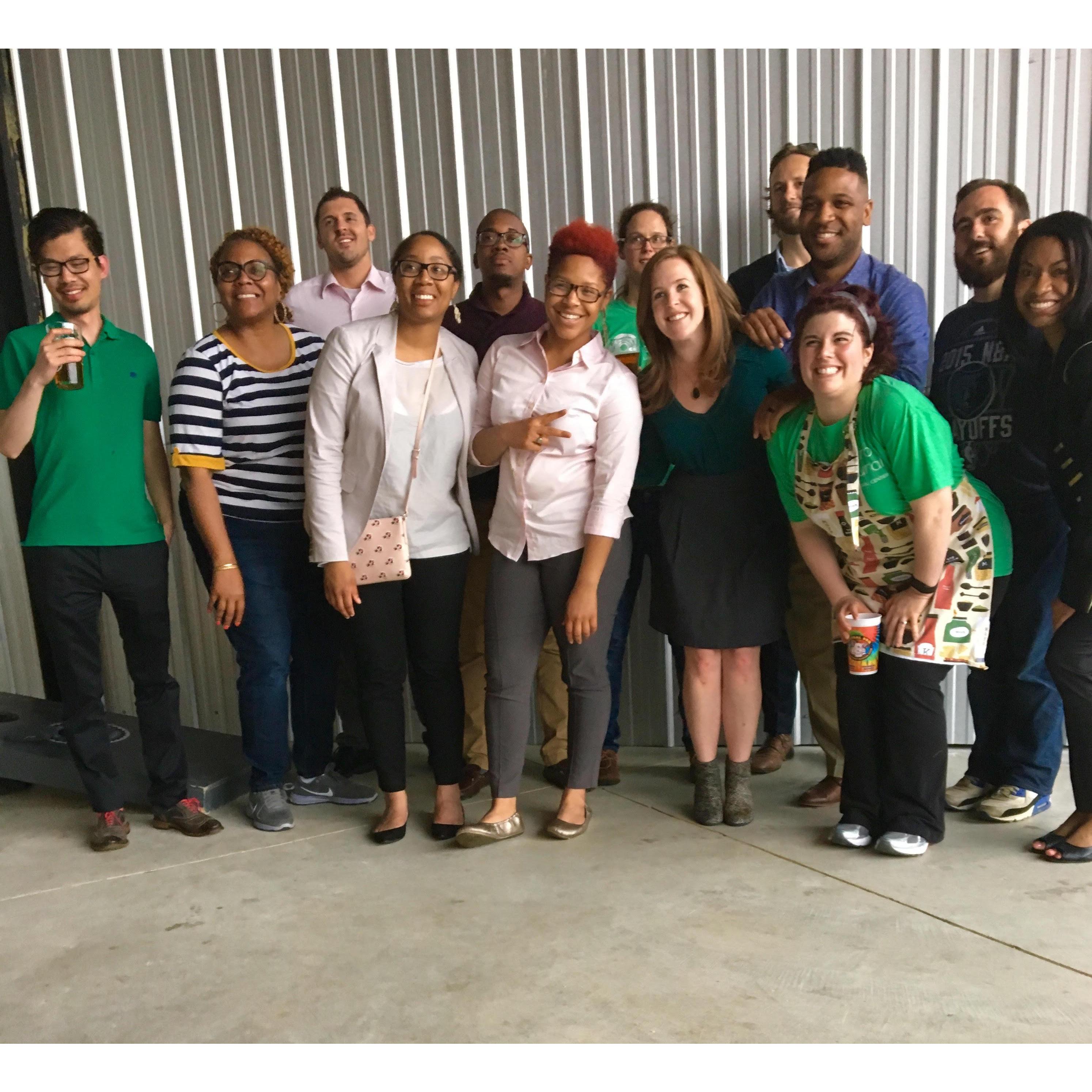 Gwendy's first Memphis work family - Seeding Success/Education Pioneers